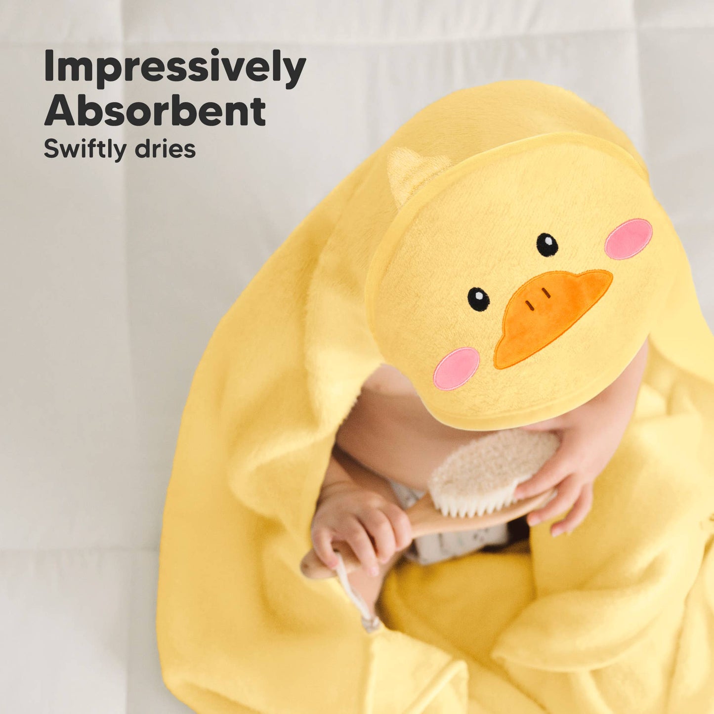 KeaBabies - KeaBabies Cuddle Baby Hooded Towel
