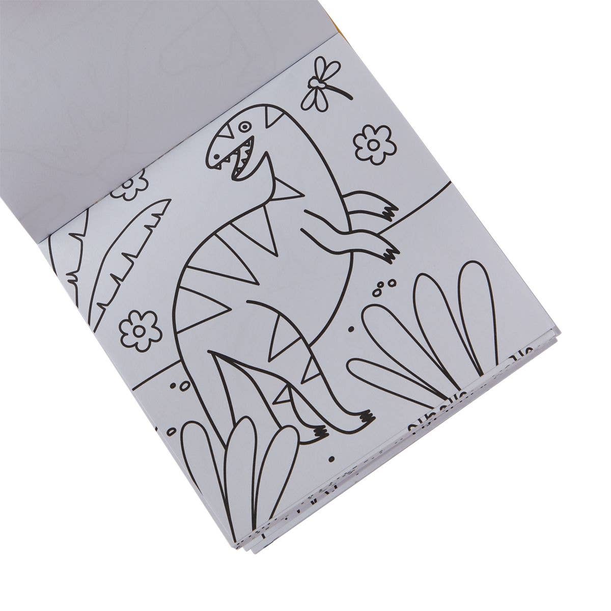 OOLY - Carry-Along: Coloring Book Set - Dinoland (10 PC Set)