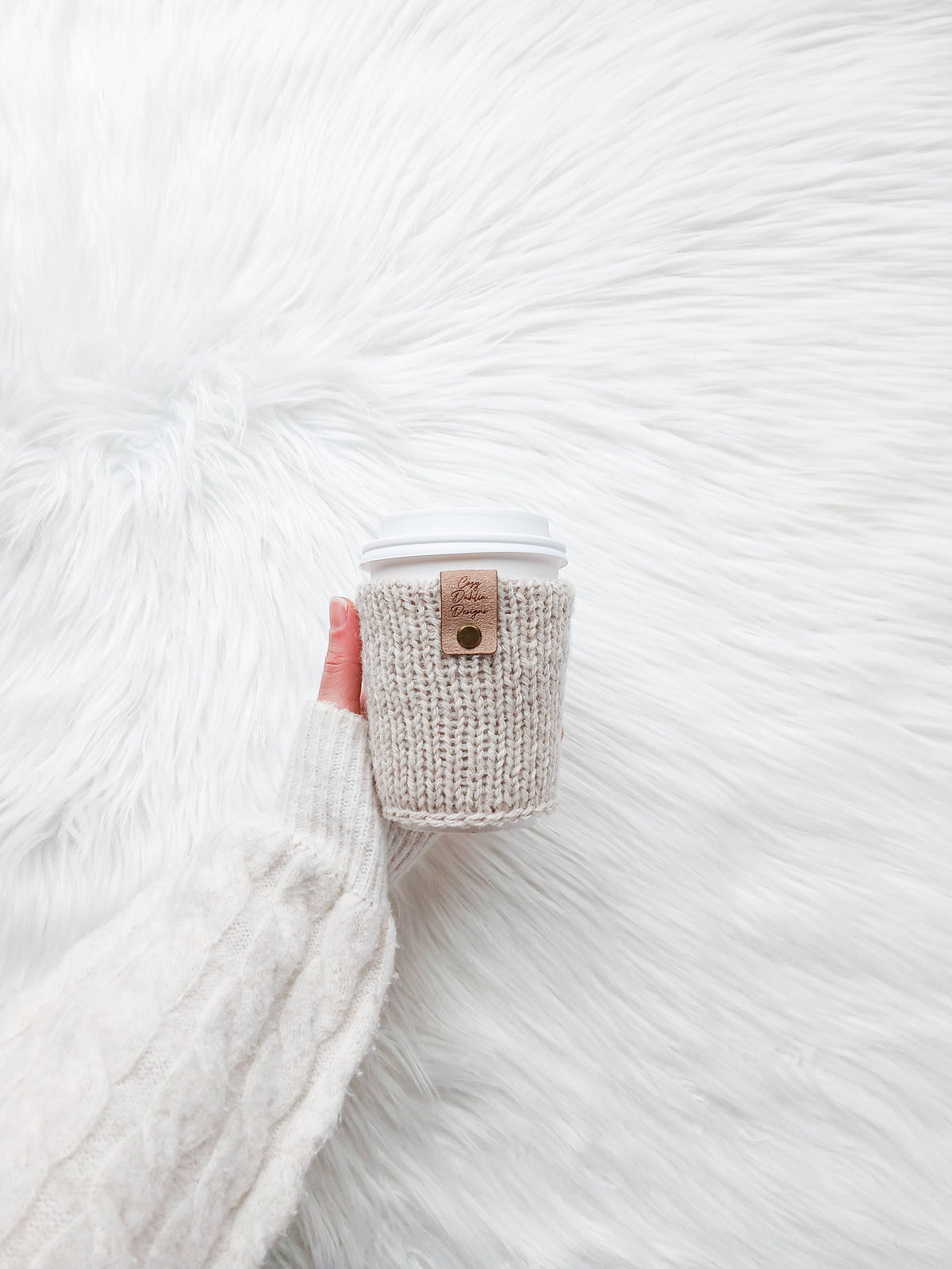 Cozy Dahlia Designs - Coffee Cup Sleeves - 12oz. and 16oz. Reusable Cup Cozy
