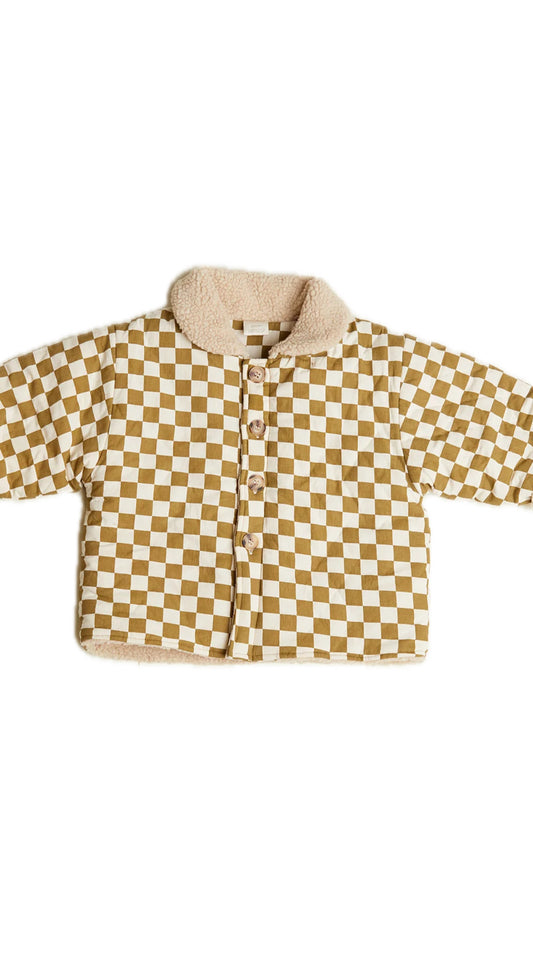 Claude & Co - Emery Coco Checkerboard Coat