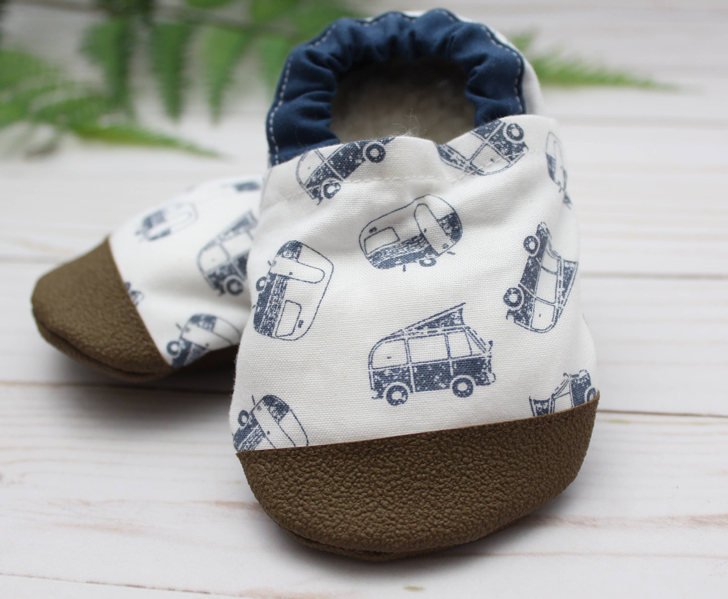 Scooter Booties - Happy Camper Baby Shoes: 3 Toddler
