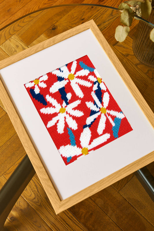 DMC - DMC Designer Needlepoint Tapestry Kit - Daisies
