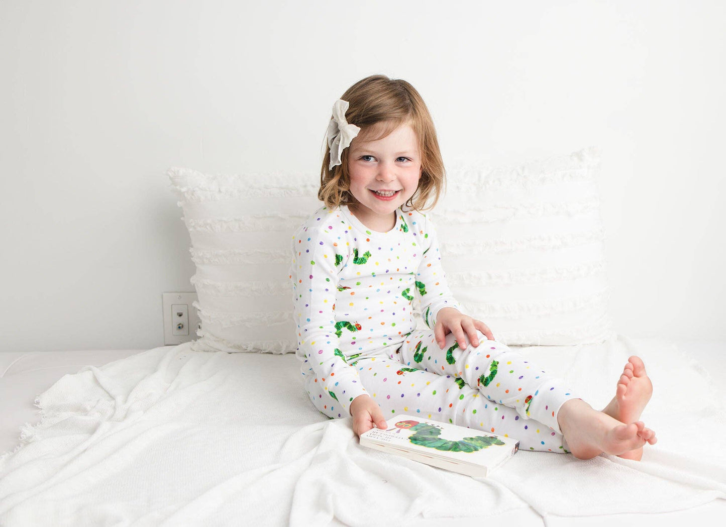 L'ovedbaby - Caterpillar | Kids' Organic PJ Set