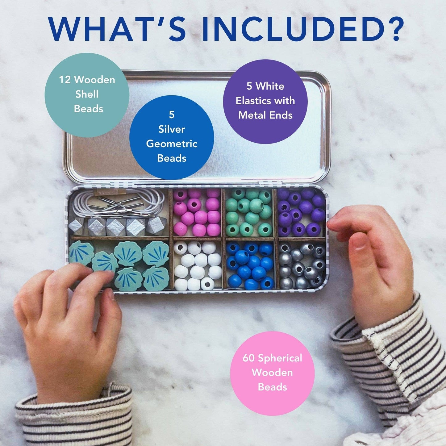 Cotton Twist - Mermaid Bracelet Bead Kit