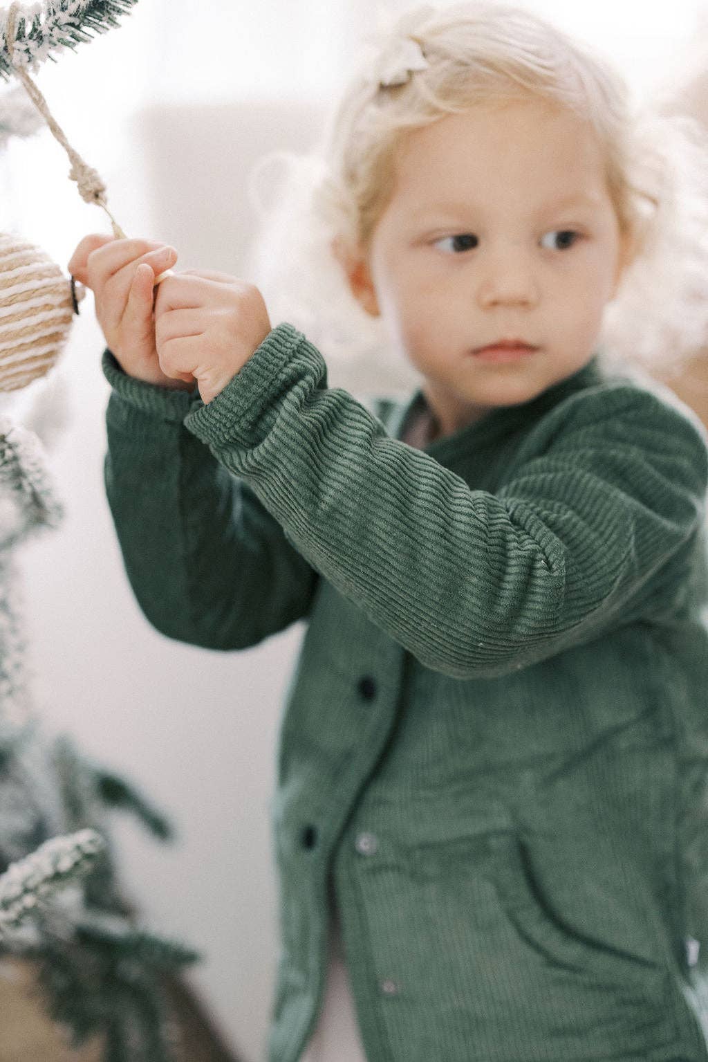 HUGGA BABIES - Evergreen Corduroy Jacket