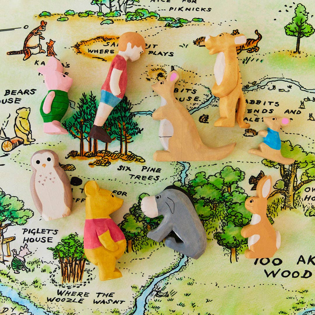Sarah’s Silks - Winnie-the-Pooh Wooden Figure