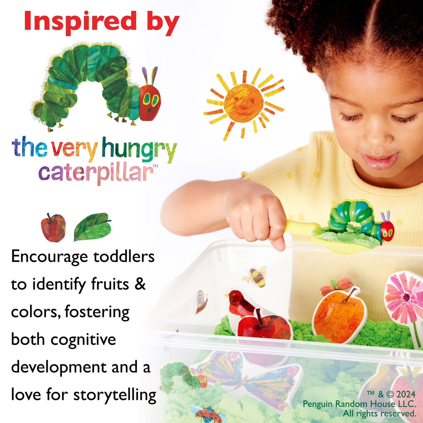 Faber-Castell / Creativity for Kids - Sensory Bin The Very Hungry Caterpillar Activity Bin