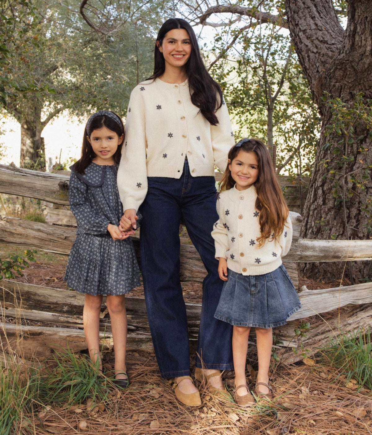 Rylee + Cru - Tulip Cardigan - Midnight Daisy