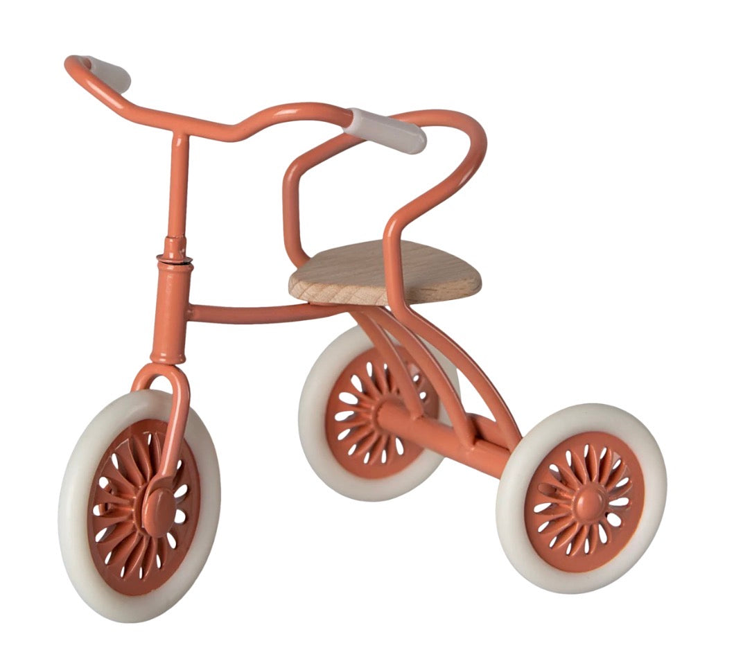Maileg - Abri à tricycle. Mouse - Coral
