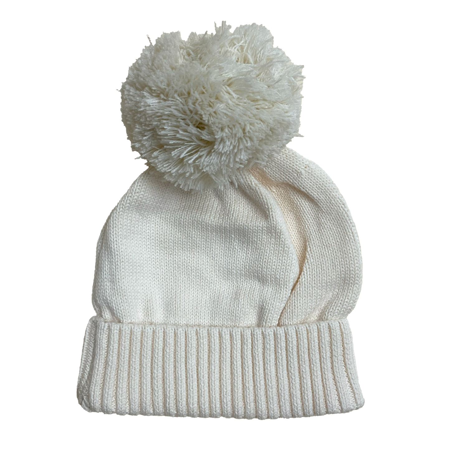 Luna + Luca - Luna + Luca Pom Beanie - Cream