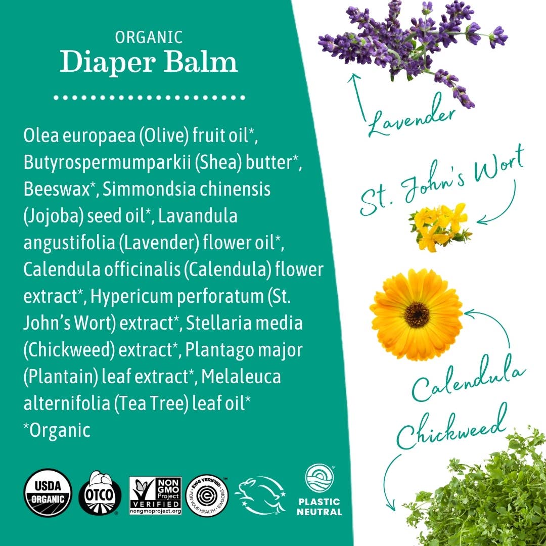 Earth Mama Organics - Organic Diaper Balm