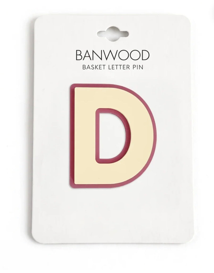 Banwood - Basket Letter Pins - Alphabet