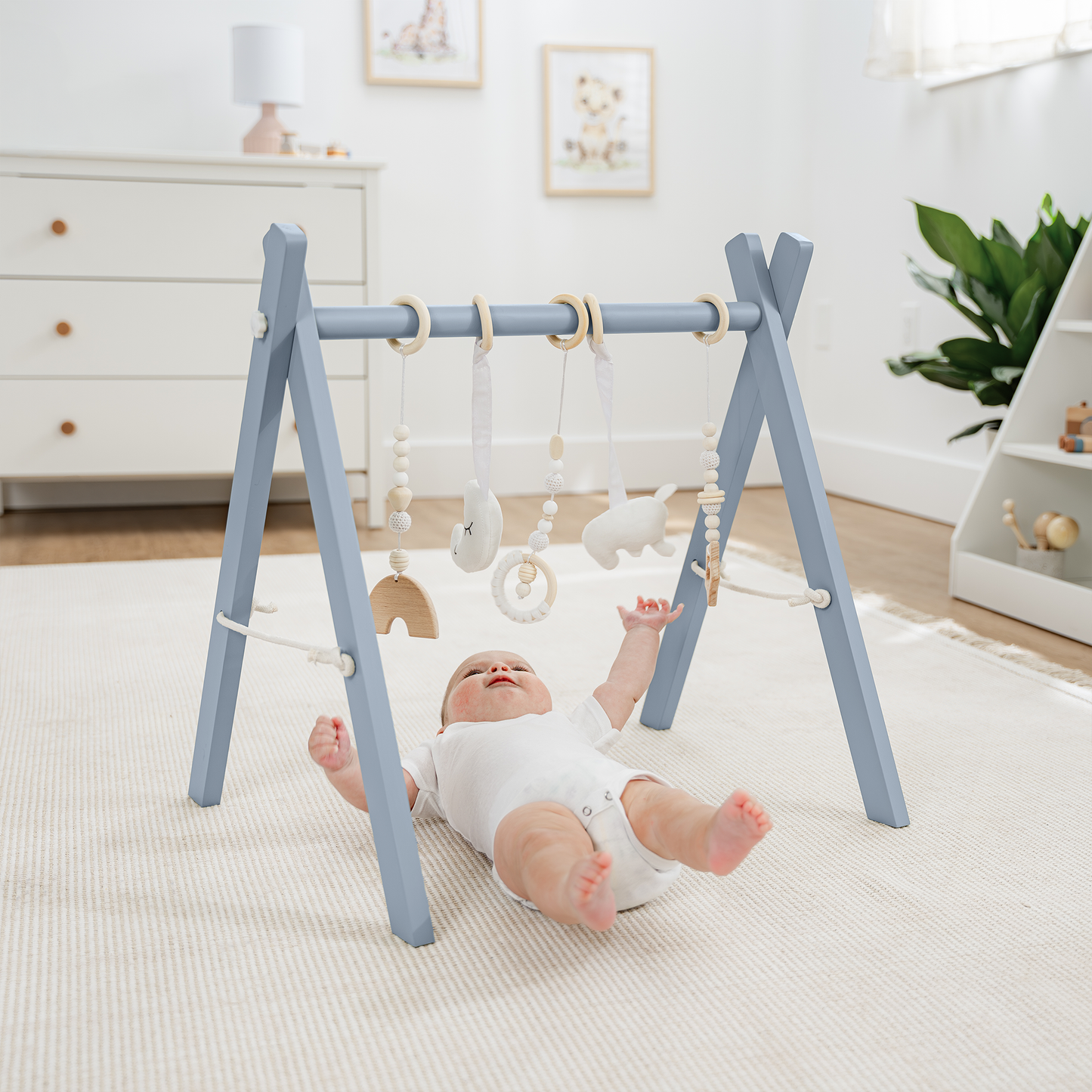 Comfy Cubs - Wooden Baby Play Gym, Baby Activity Gym by Comfy Cubs