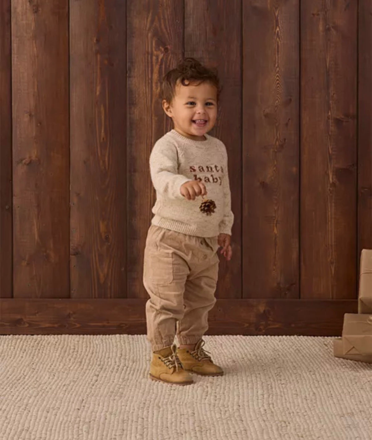 Quincy Mae - Knit Sweater - Santa Baby