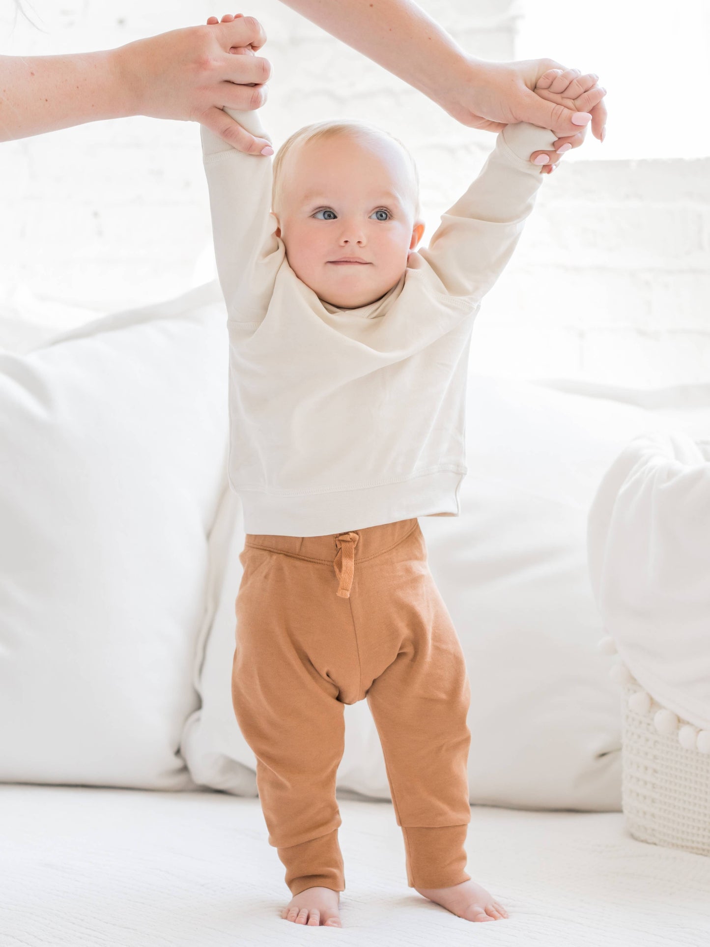 Colored Organics - Organic Baby and Kids Cruz Jogger - Ginger