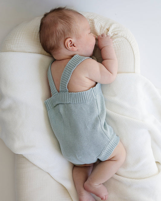 Pine Kids - Summer Knit Romper - Steel