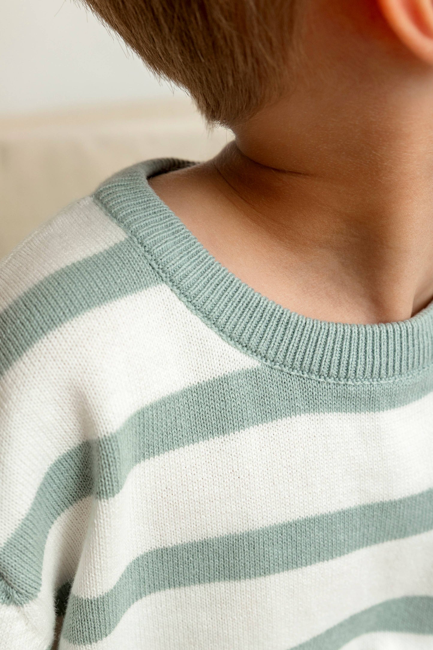 Pine Kids - Summer Knit Top - Steel Stripe