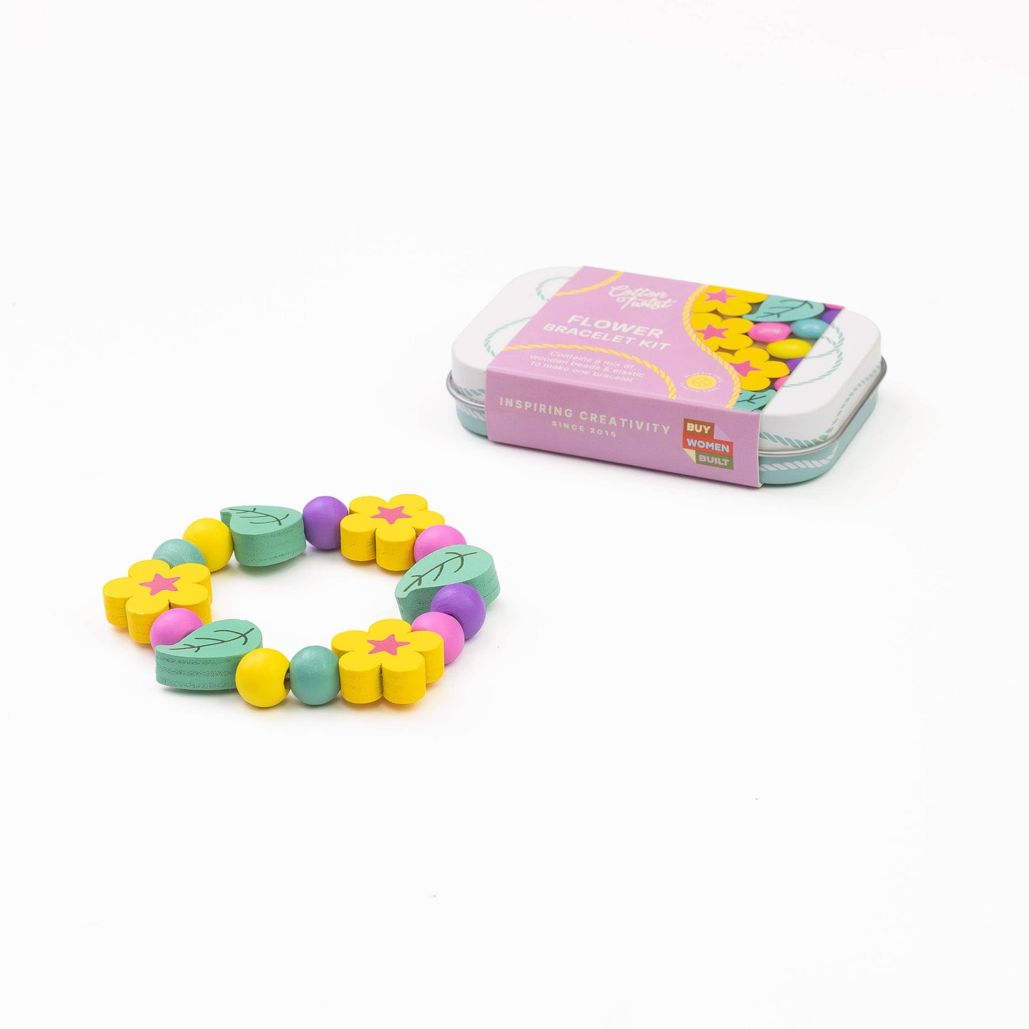 Cotton Twist (WE PREPAY ALL USA DUTIES) - Flower Bracelet Gift Kit