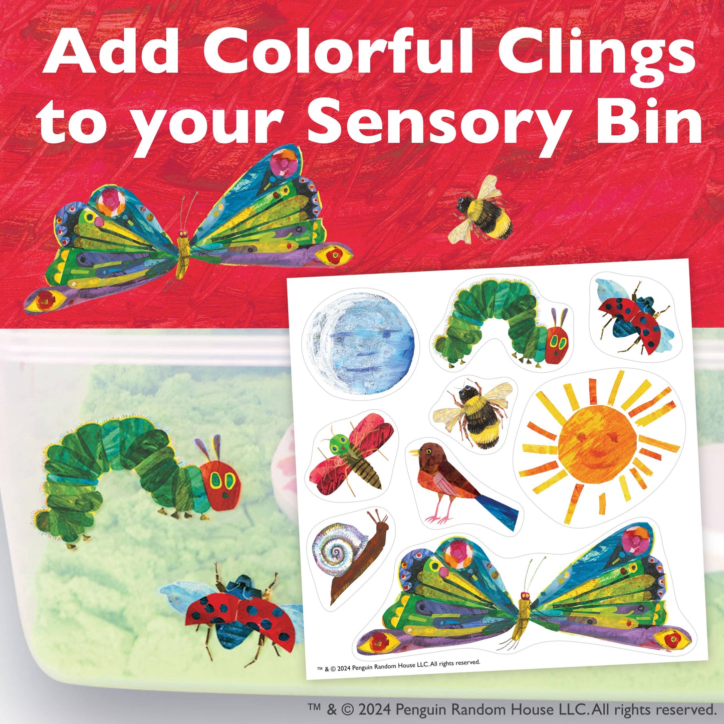 Faber-Castell / Creativity for Kids - Sensory Bin The Very Hungry Caterpillar Activity Bin