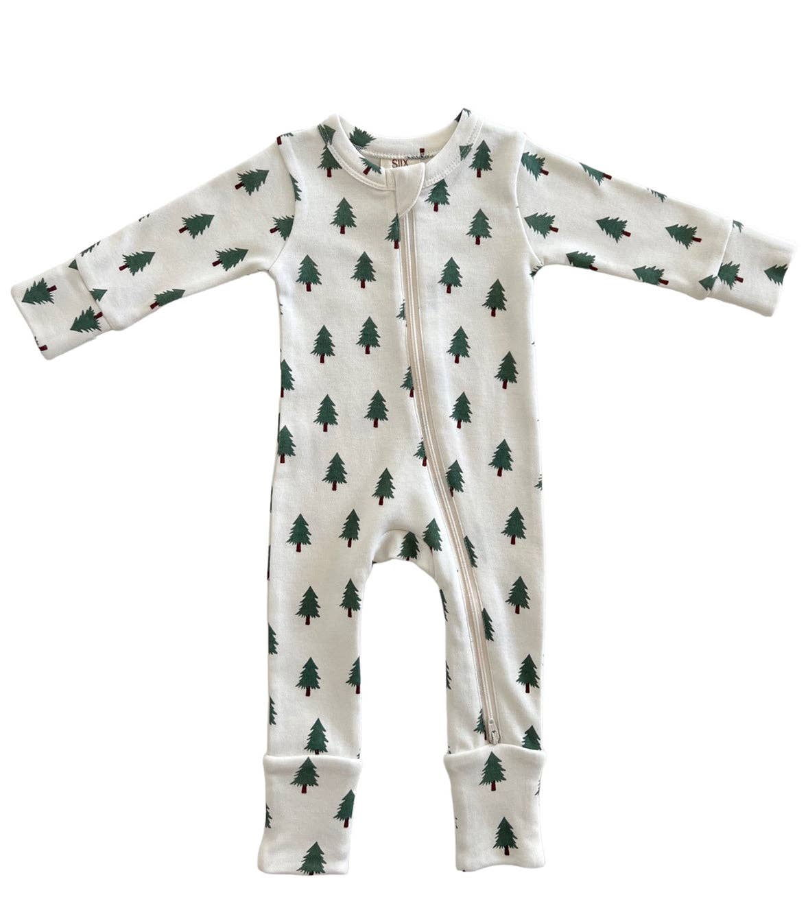 SIIX Collection - Trees / Organic 2-Way Zip Romper