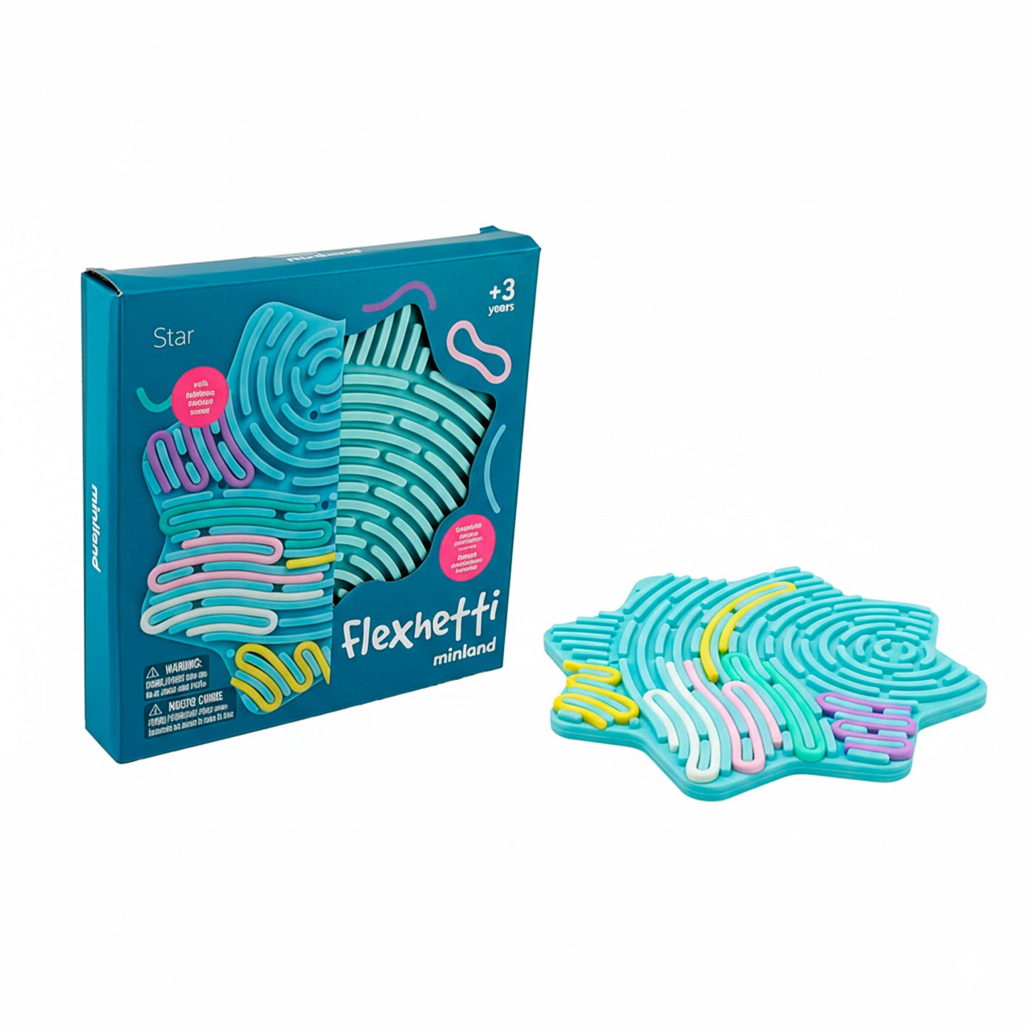 Miniland Educational - Flexhetti: Star - Silicone Fidget