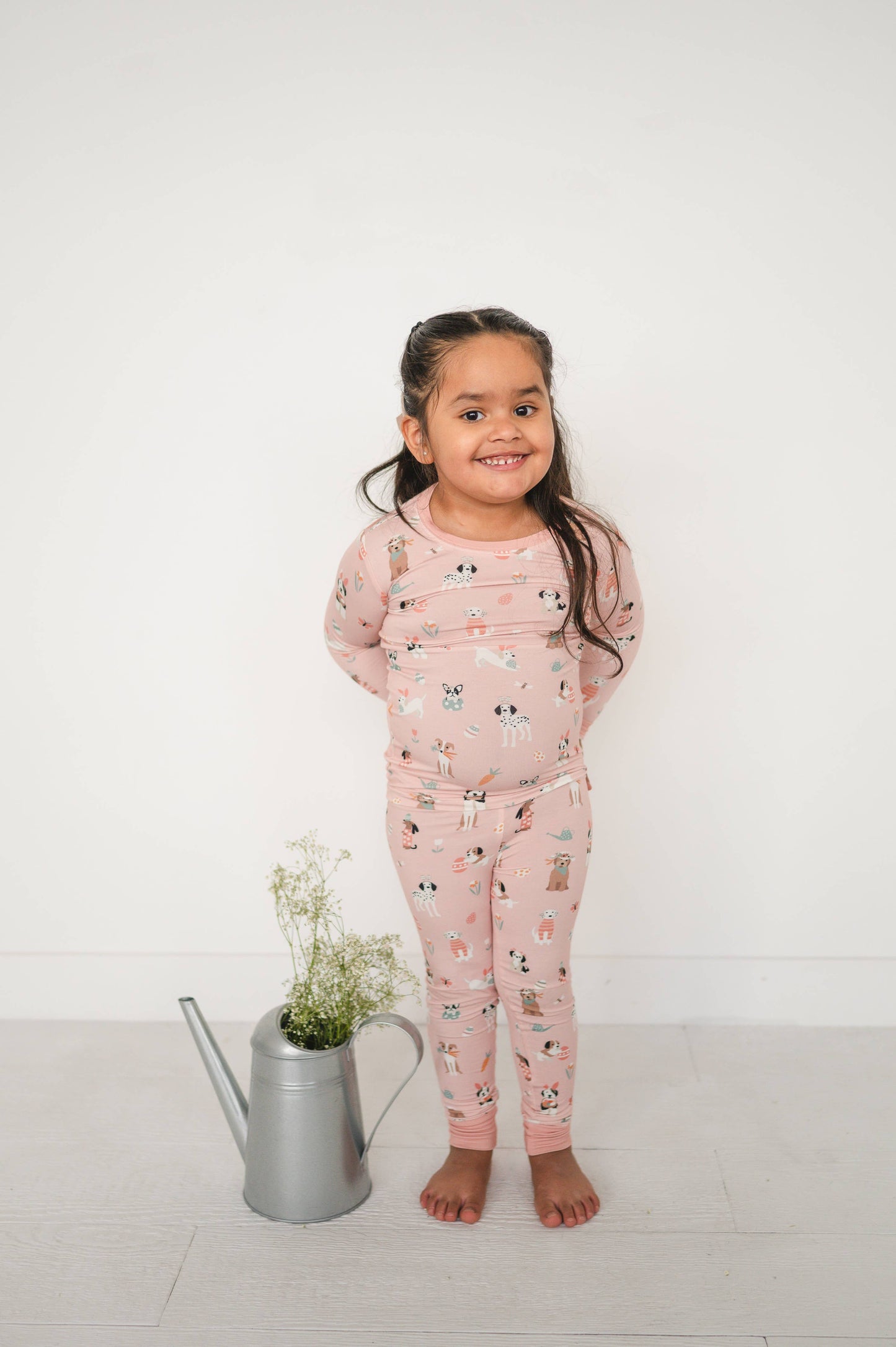 DreamLet - Puppy Egg Hunt (Long Sleeve PJ) - Pink