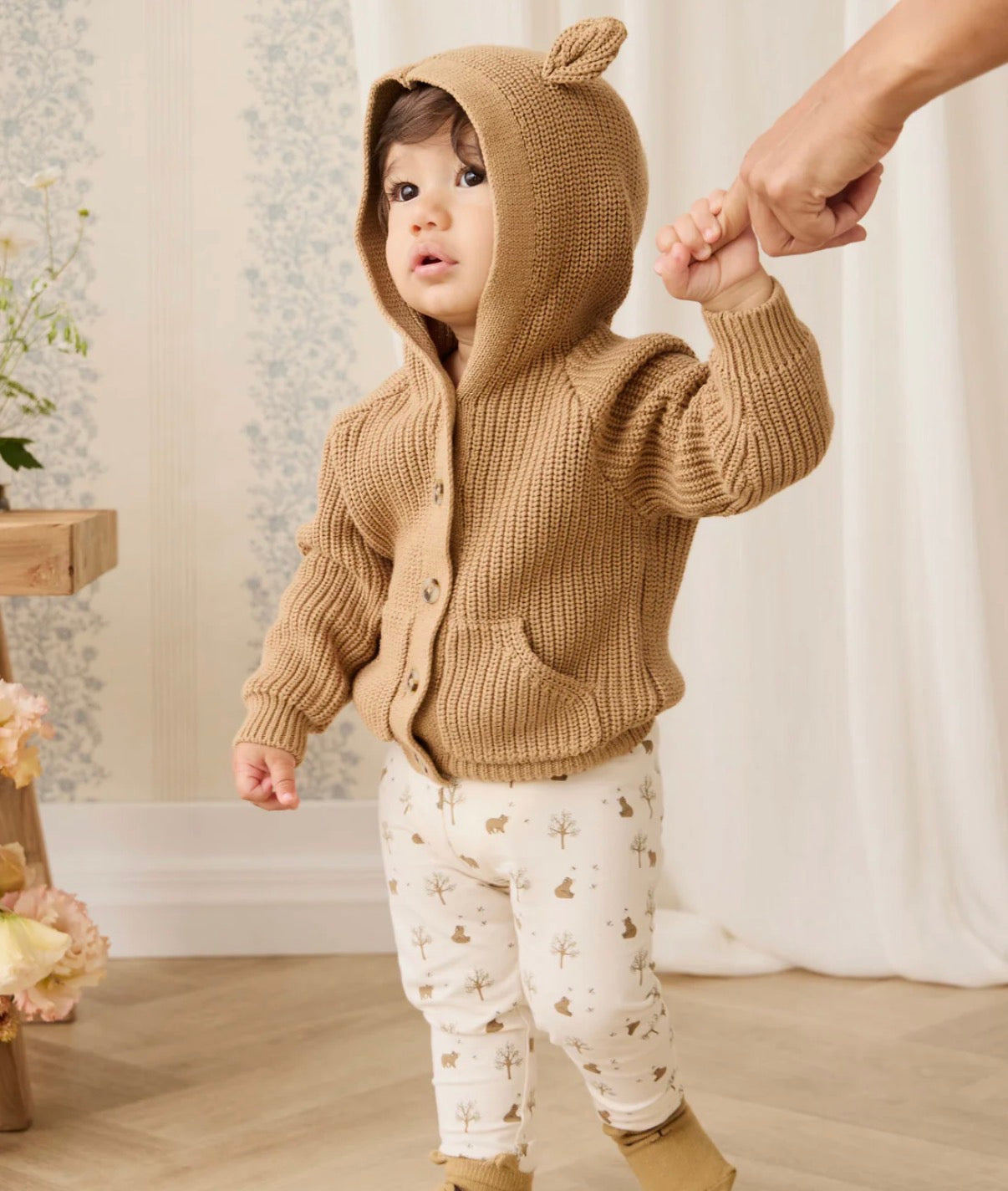 Jamie Kay - Brown Cardigan - Tawny Brown