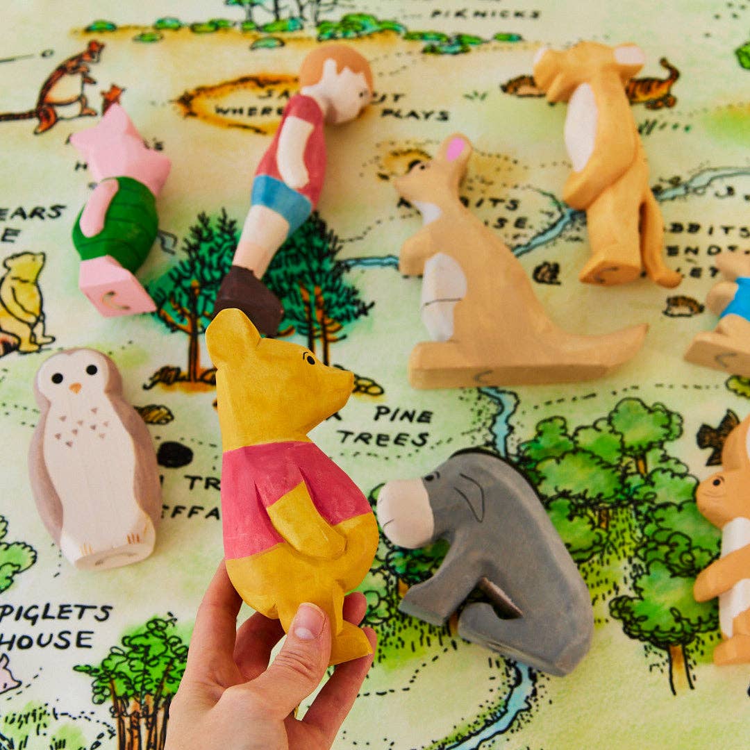 Sarah’s Silks - Winnie-the-Pooh Wooden Figure