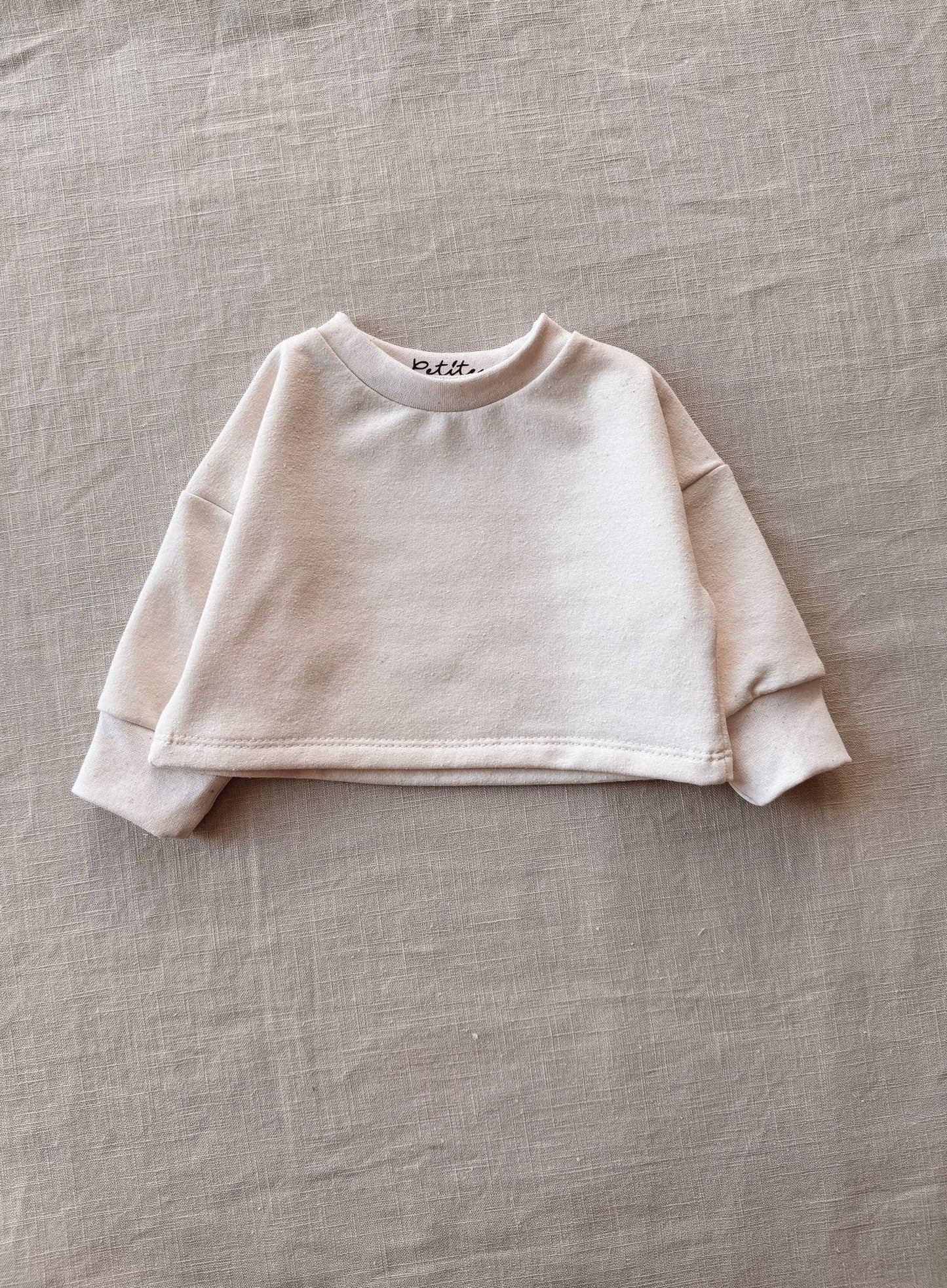 PETITE Evelina Apparel - Recycled cotton sweatsjirt