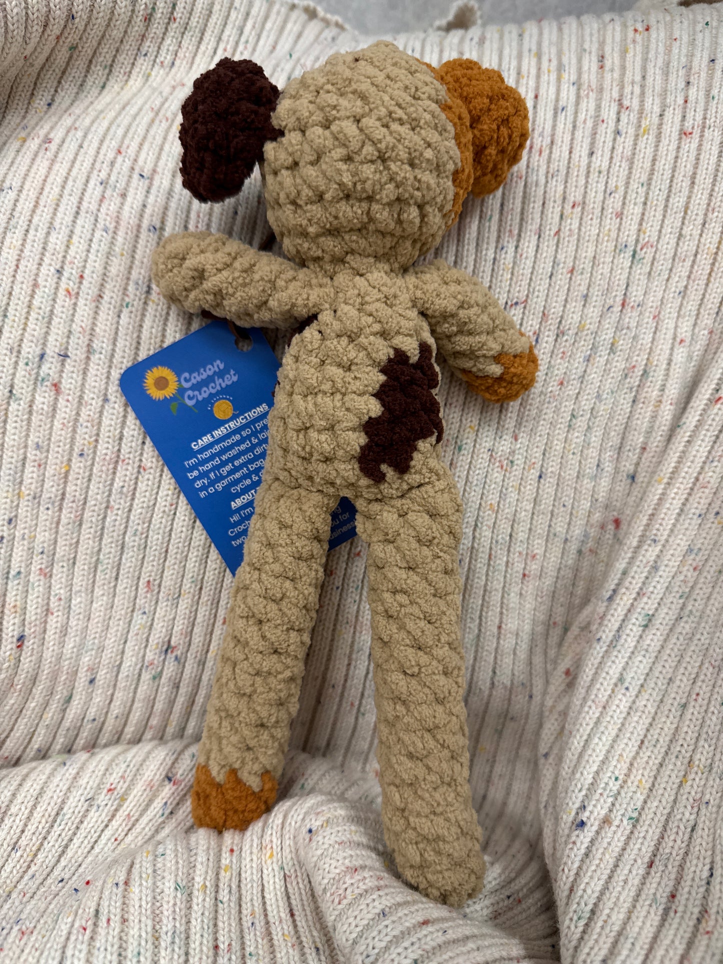 Cason Crochet - Long Legged Plush Puppy
