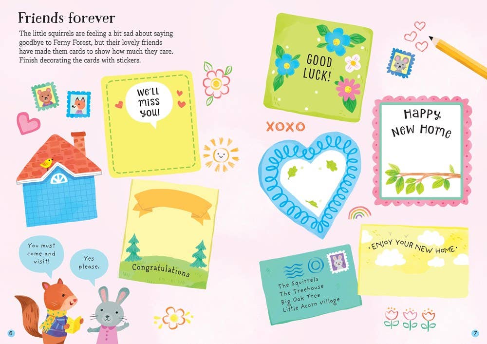 HarperCollins - Little First Stickers Love And Kindness : Usborne