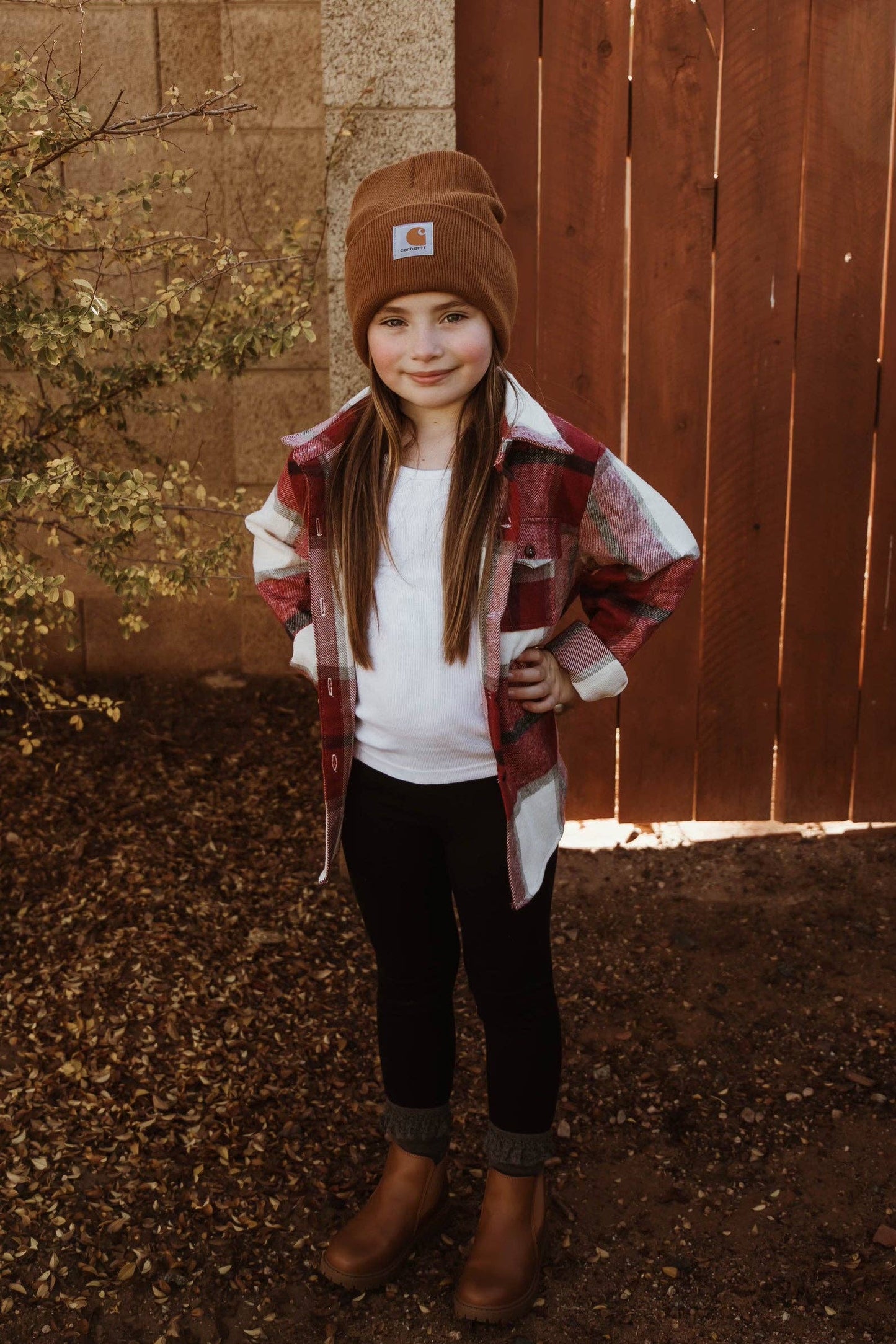Modern Roots Kids Co. - Flannel | JOLLY RED 