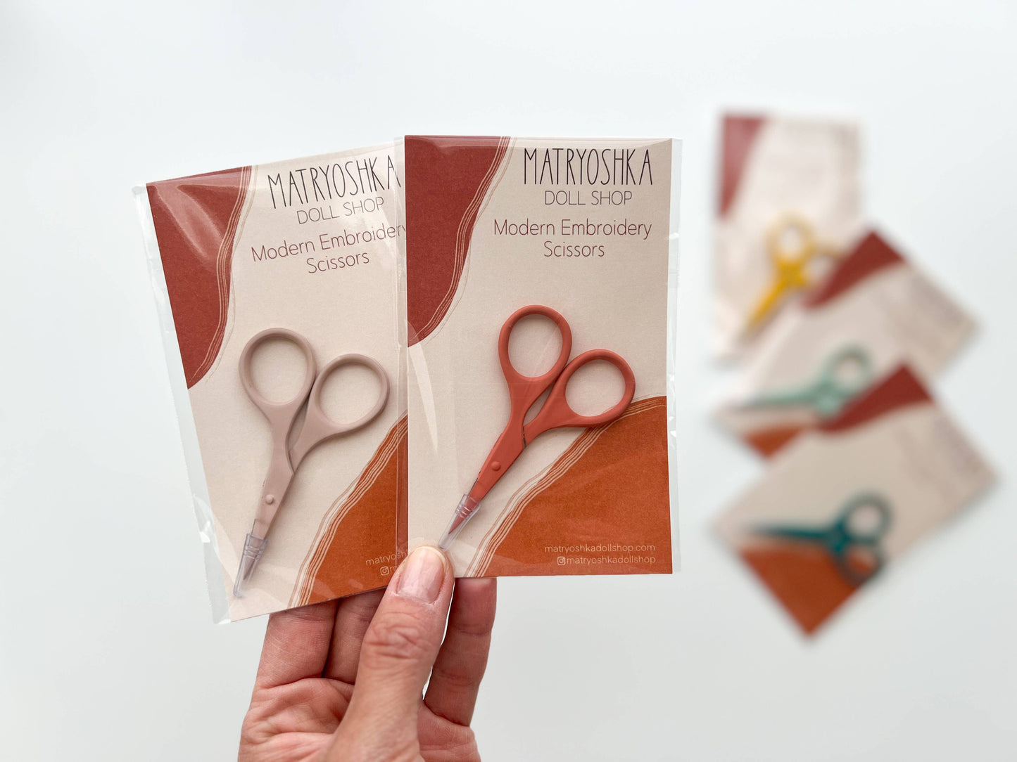 Matryoshka Doll Shop - Small needlecraft scissors, tiny embroidery scissors