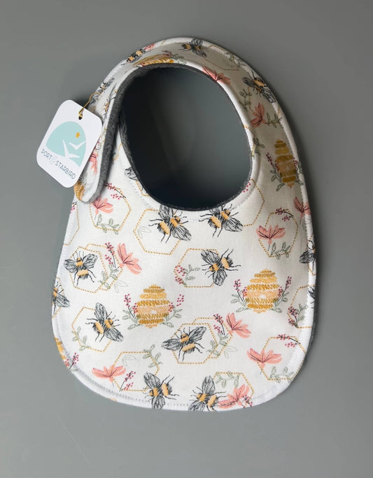 Port & Starbird - Busy Bees bib