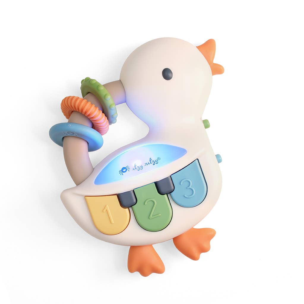 Itzy Ritzy - *NEW* Bitzy Tunes™ Goose - Light-up Interactive Piano Toy