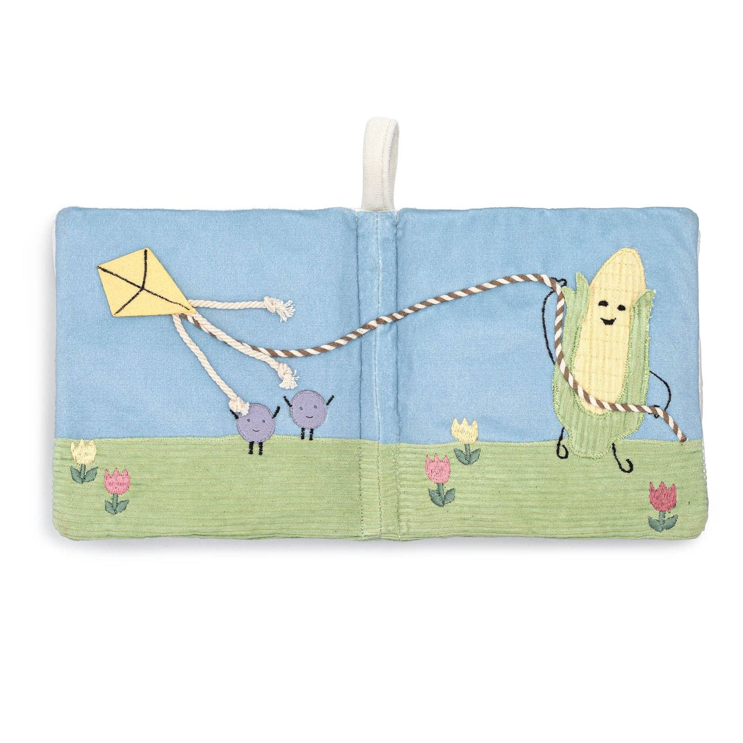 Crane Baby - Clementine Fruits & Veggies Soft Plush Activity Book