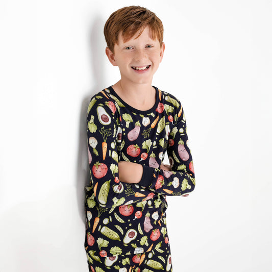 Jammie Session Jammies - Love You Veggie Much Long Sleeve PJ's