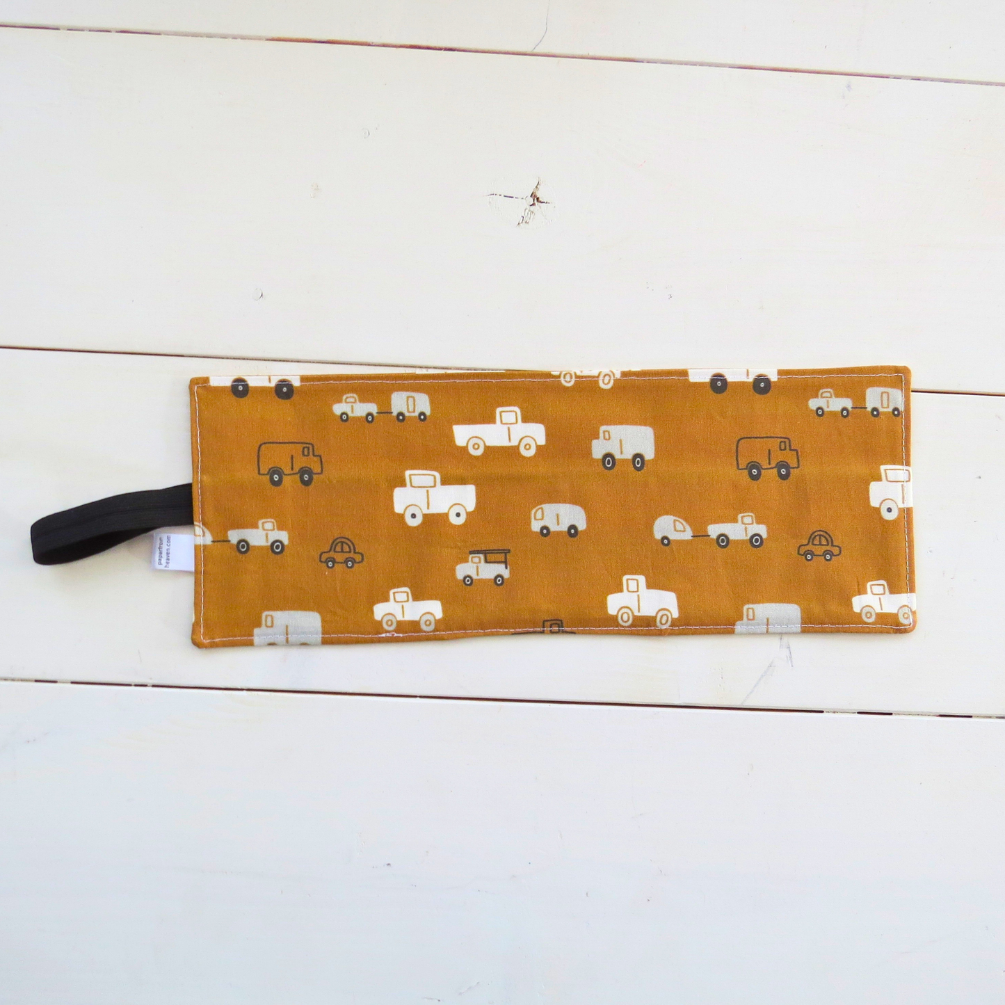 PaperFromHeaven - Car + Truck Crayon Roll-Up – Travel Art Organizer for Kids