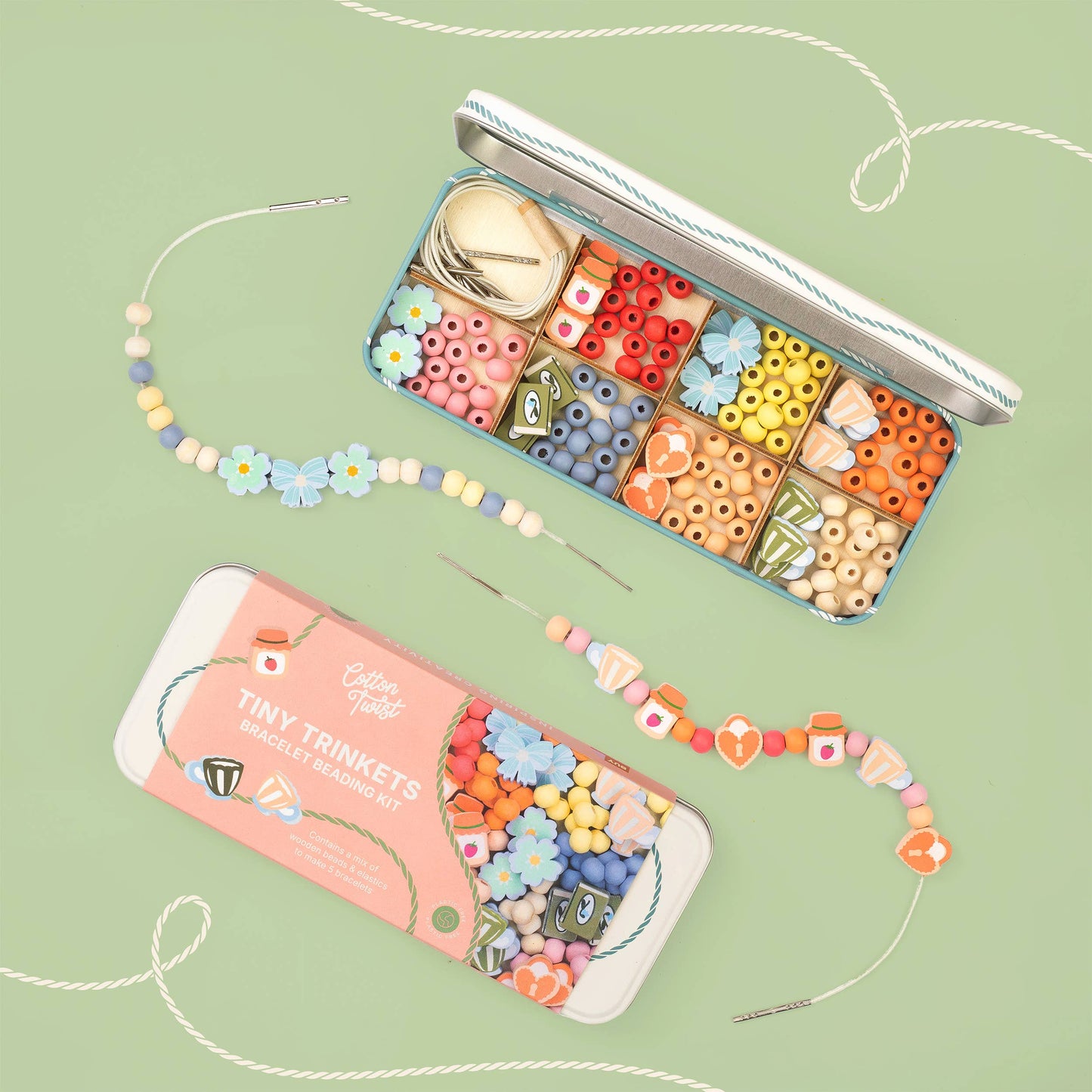 Cotton Twist - Tiny Trinkets Beading Kit