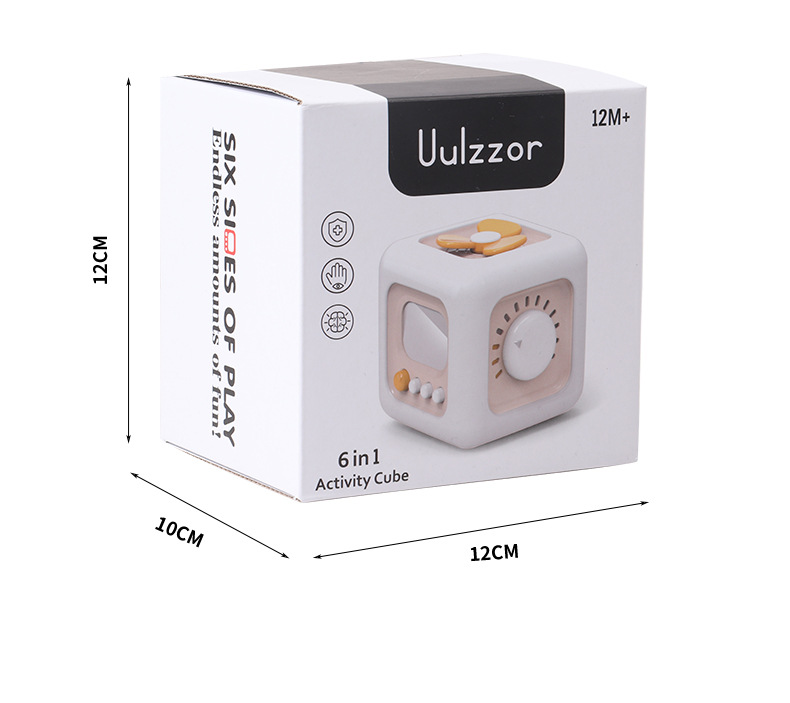 VIGOR - Busy Activity Cube for Fine Motor Skill Learning Montessori
