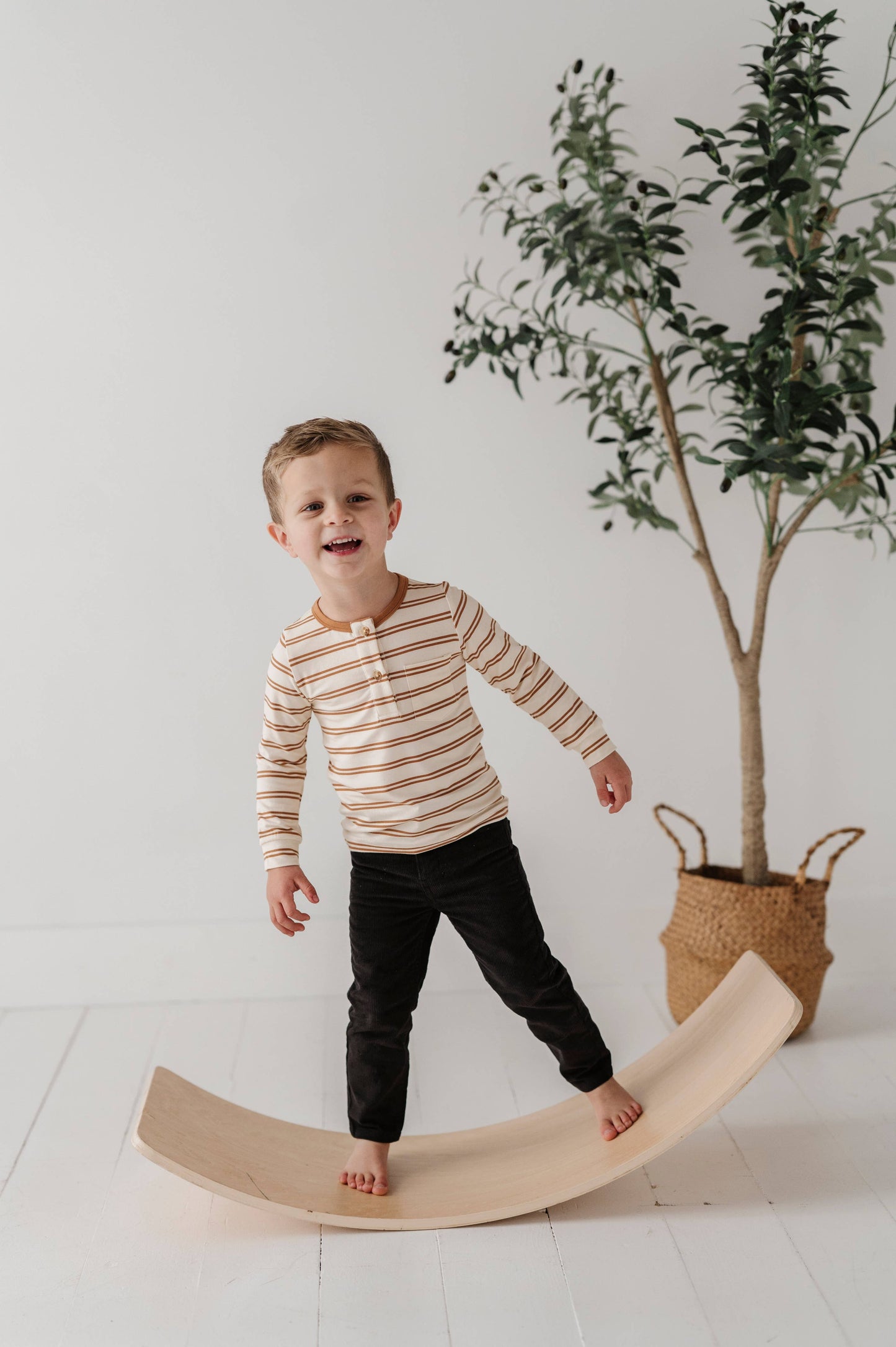 babysprouts clothing company - Long Sleeve Henley Shirt