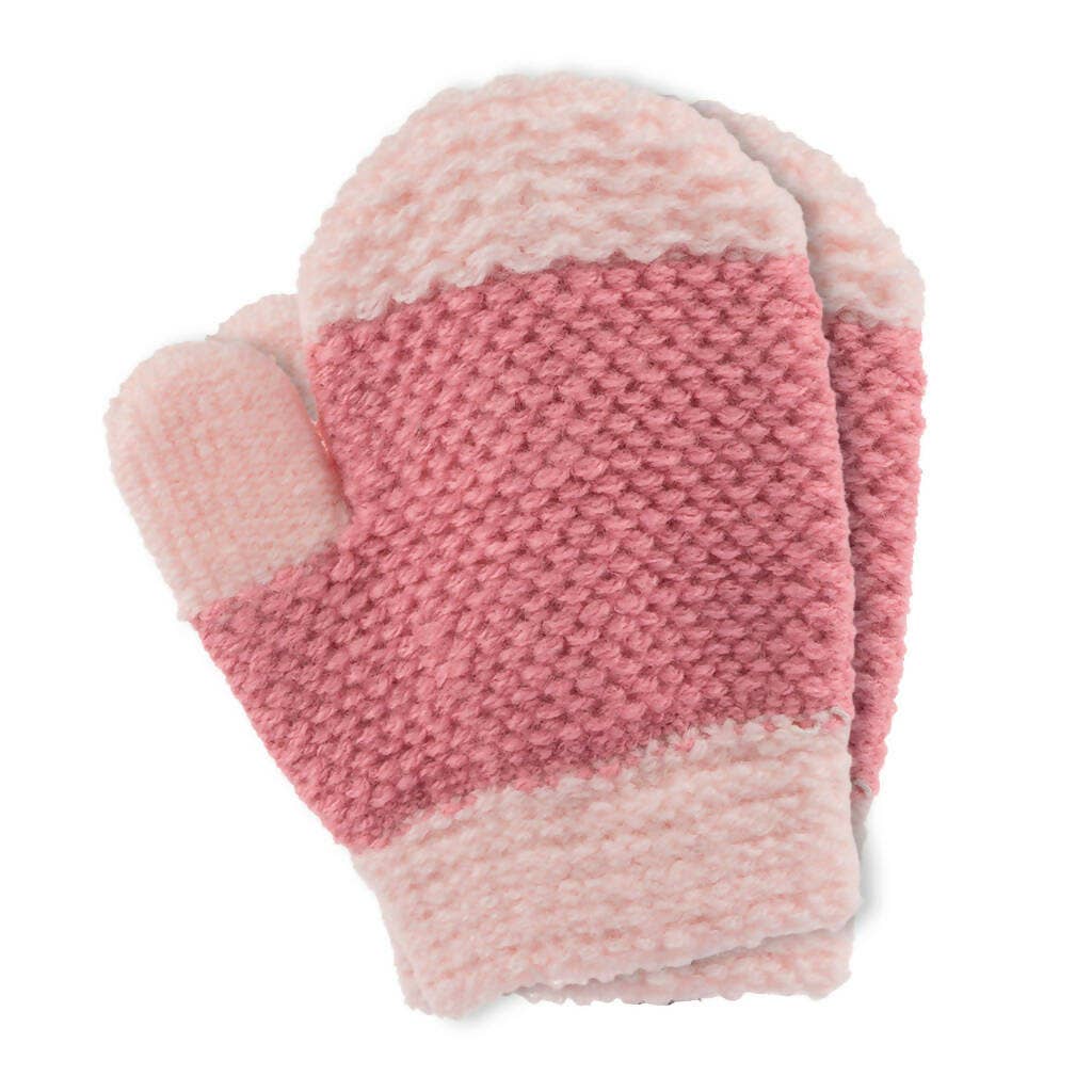 Wear Sierra - Soft Knit Mittens for Babies - Warm Unisex Mitten for Kids