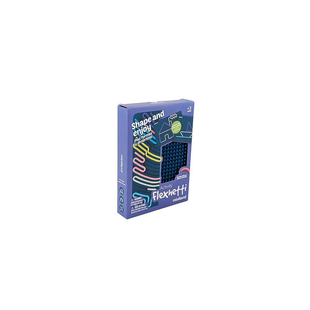 Miniland Educational - Flexhetti: Activity - Silicone fidget with activities