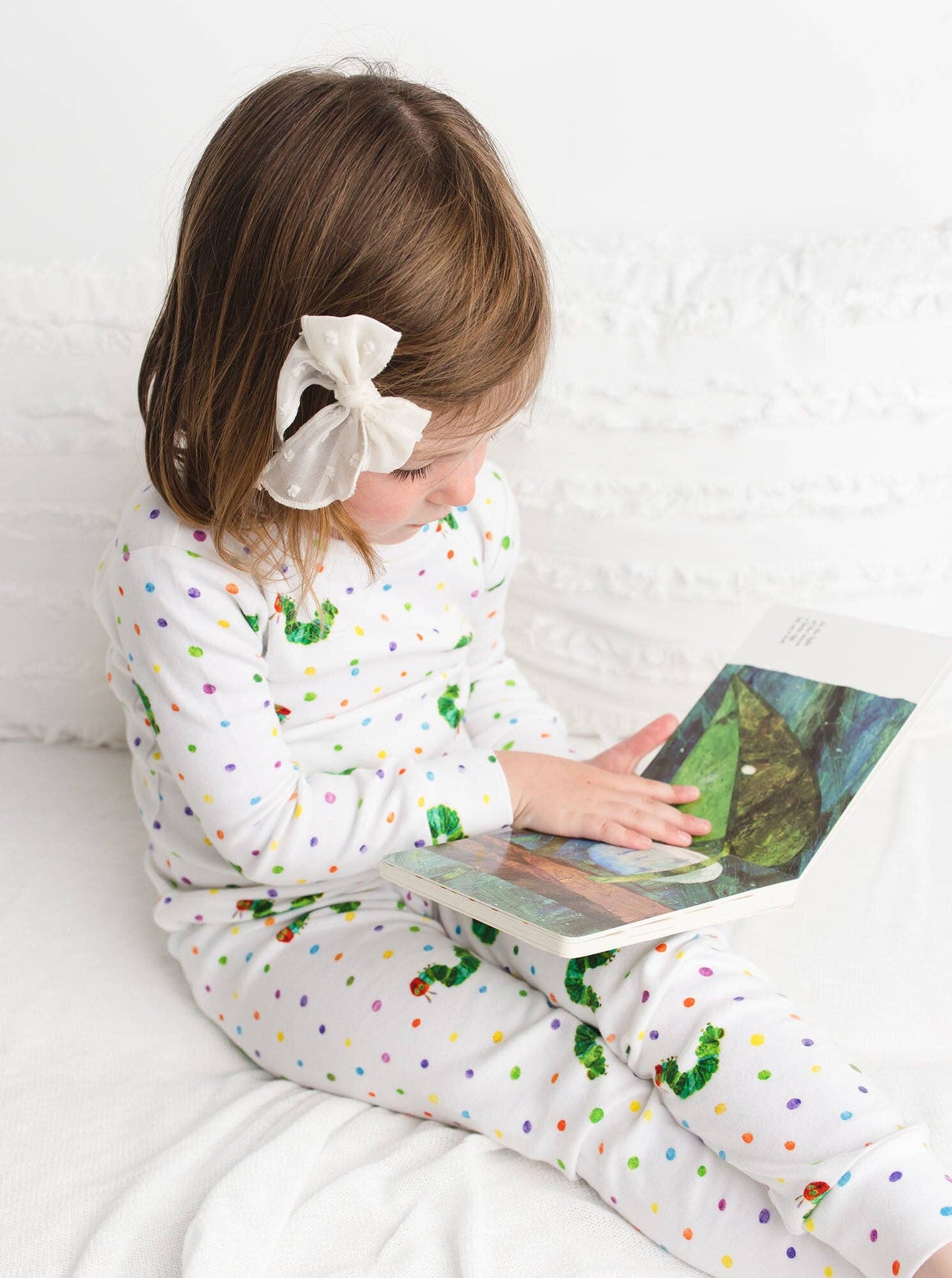 L'ovedbaby - Caterpillar | Kids' Organic PJ Set