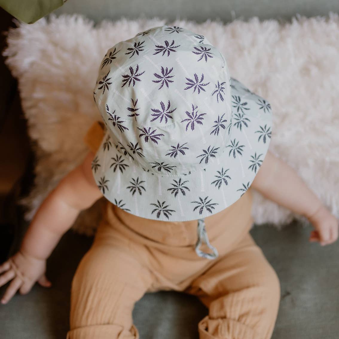 Huggalugs - Palms Bucket Hat UPF 50+ Baby & Toddler