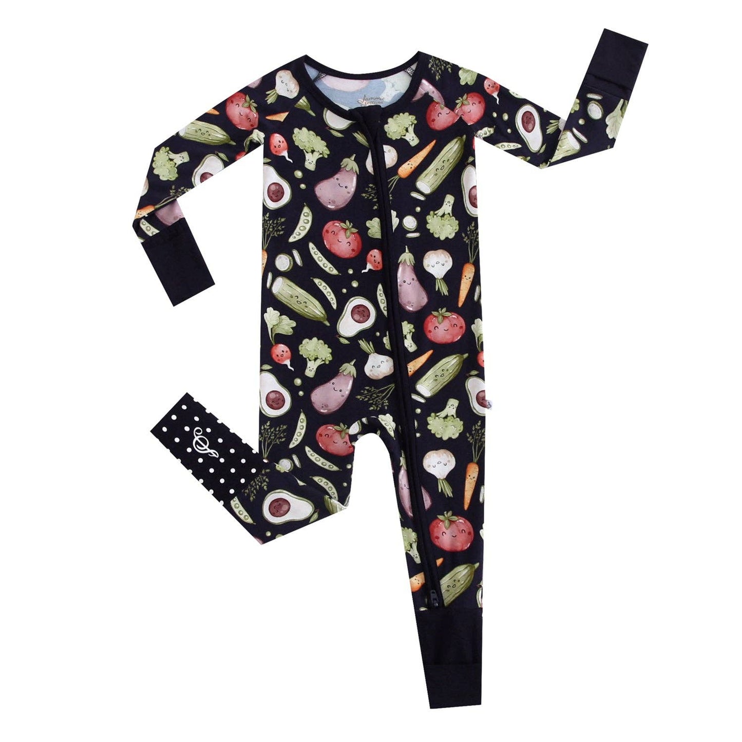 Jammie Session Jammies - Love You Veggie Much Romper