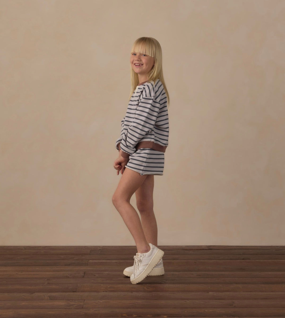 Rylee + Cru - Legend Sweatshirt - Midnight Stripe