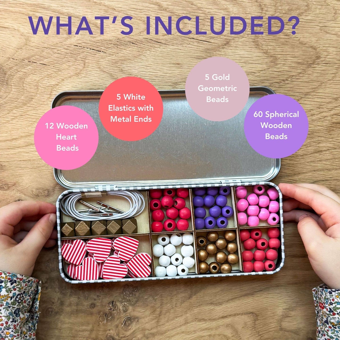 Cotton Twist - Love & Hearts Bracelet Bead Kit