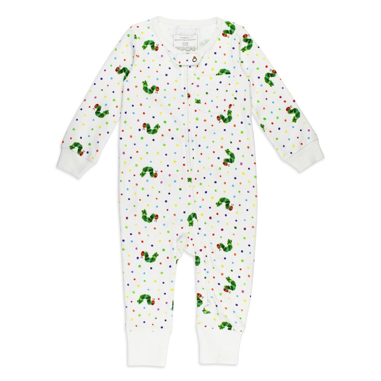 L'ovedbaby - Caterpillar | Organic Zipper Romper