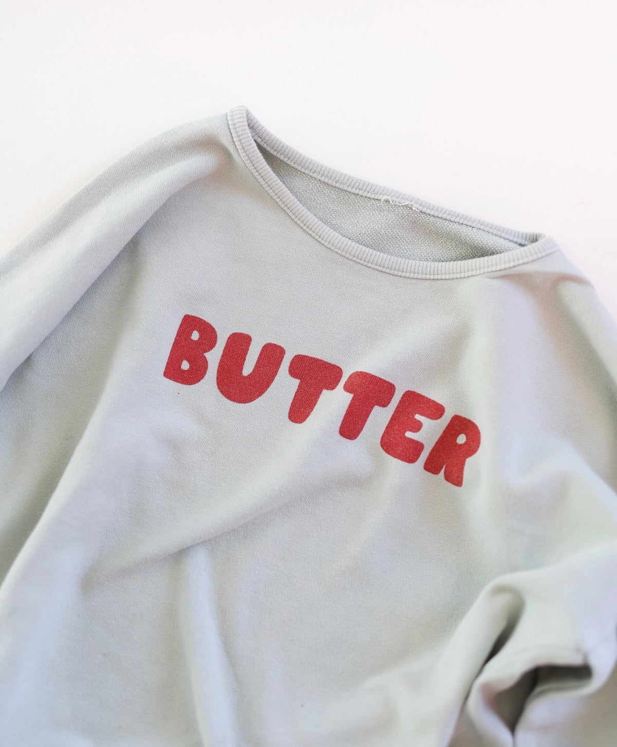 Pigeon Said Please - pigeon said butter sweatshirt - mint